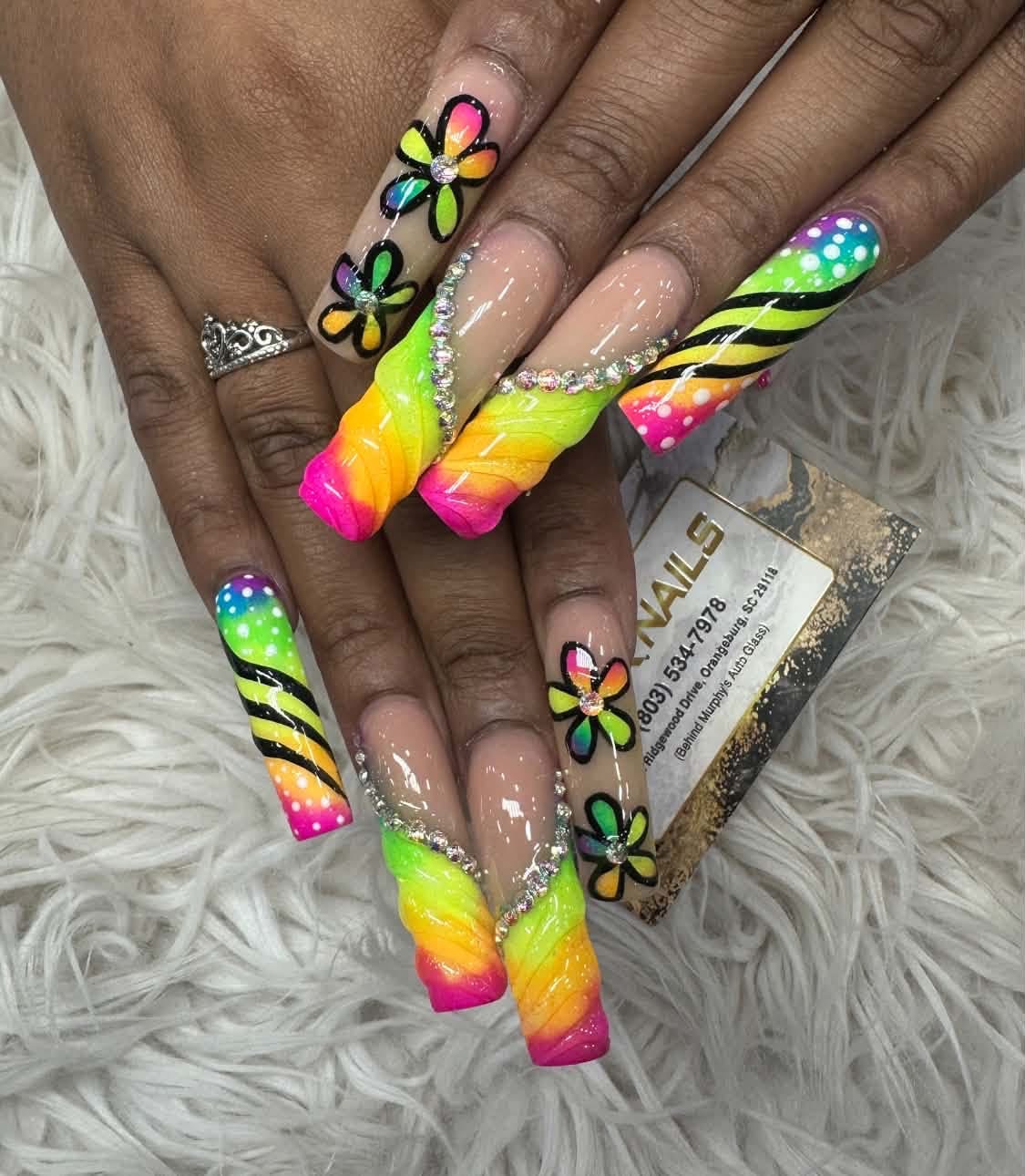 Star Nails nail work in Orangeburg, South Carolina